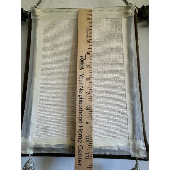 Tapis Millenia Art Canvas Tapestry Tassels Vintage picture hanging wall decor - Picture 7 of 12